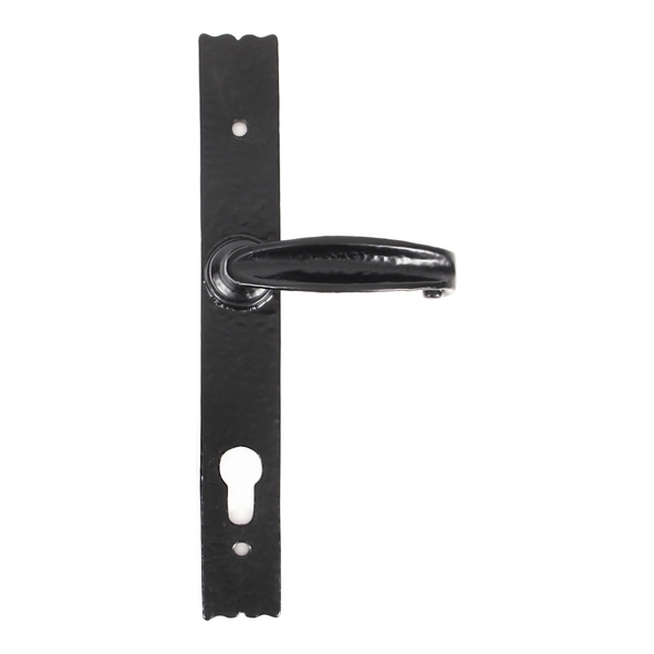 73143 • 265 x 32 x 4.5mm • Black • From The Anvil Cottage Lever Espag. Lock Set