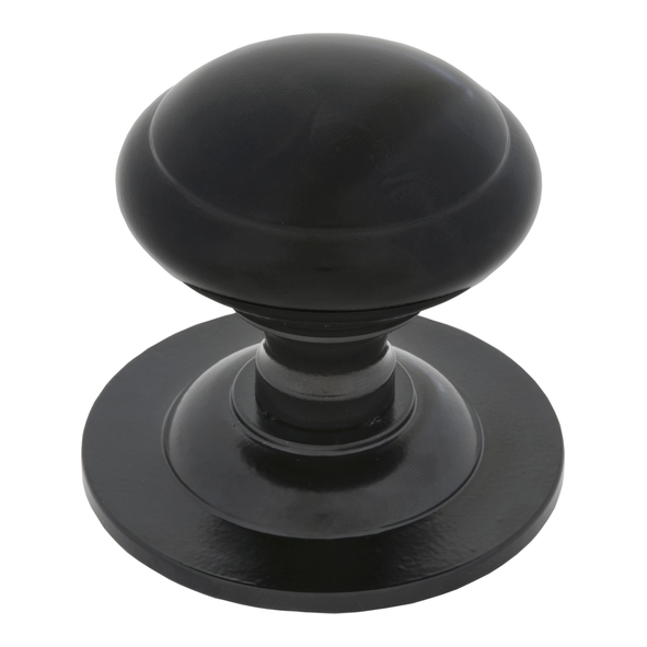 83506 • 73mm • Black • From The Anvil Round Centre Door Knob