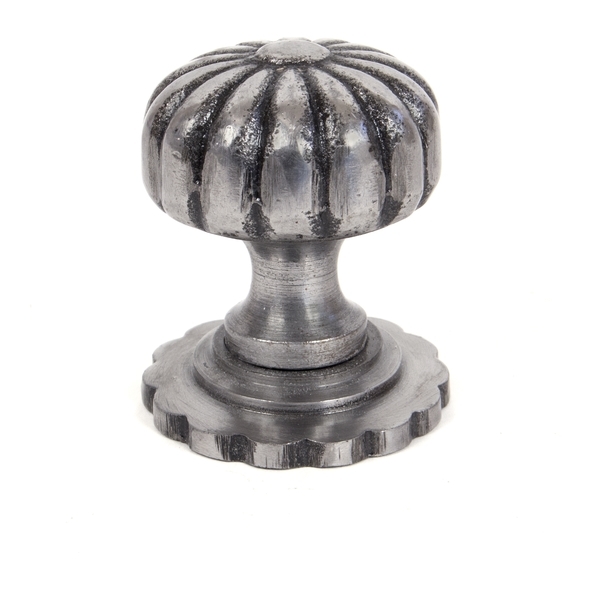 83508 • 32mm Ø • Natural Smooth • From The Anvil Flower Cabinet Knob - Small