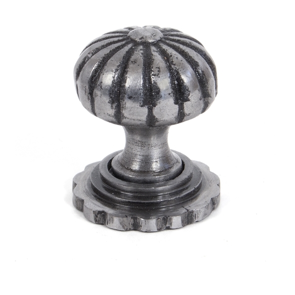 83510 • 38mm • Natural Smooth • From The Anvil Flower Cabinet Knob - Large