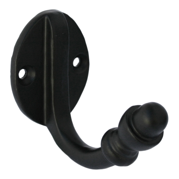 83522 • 48 x 38mm • Black • From The Anvil Coat Hook