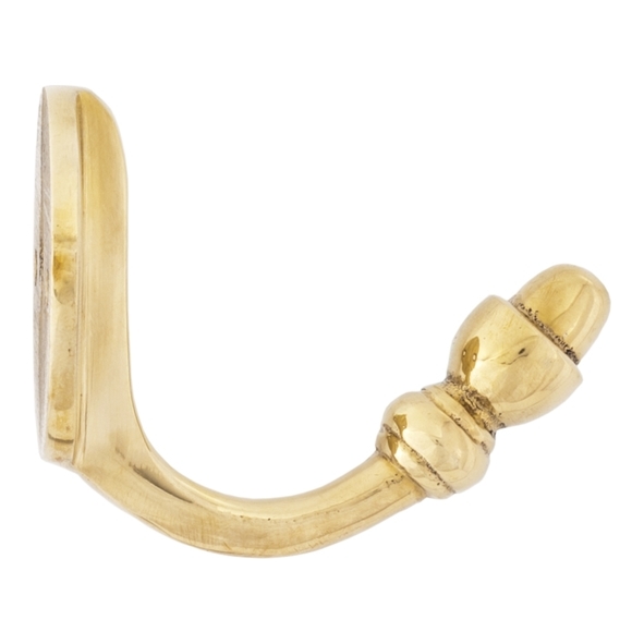 83524 • 48 x 38mm • Polished Brass • From The Anvil Coat Hook