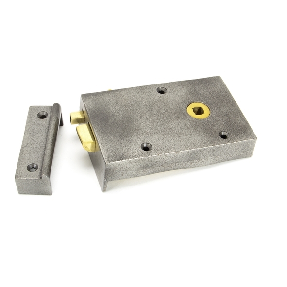 83576 • 128mm x 79mm x 22mm • Iron • From The Anvil Right Hand Bathroom Latch