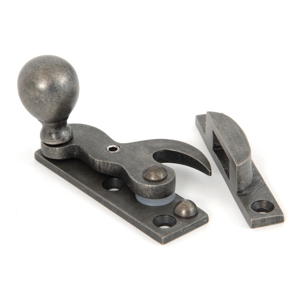 83643 � 64 x 19mm � Antique Pewter � From The Anvil Sash Hook Fastener