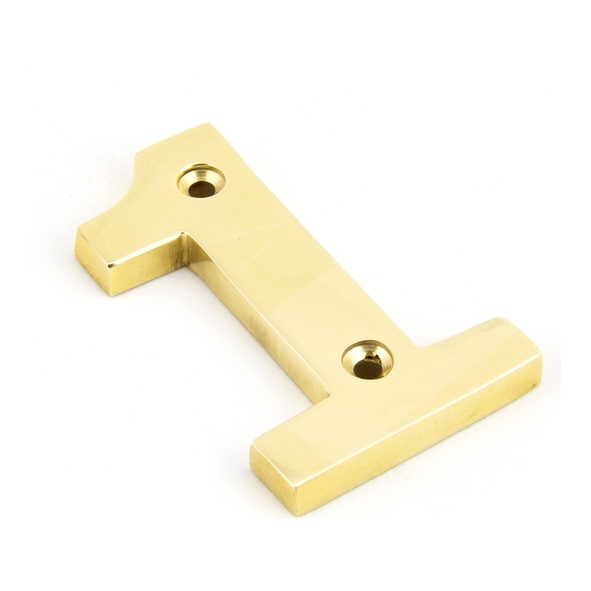 83711 • 78mm • Polished Brass • From The Anvil Numeral 1