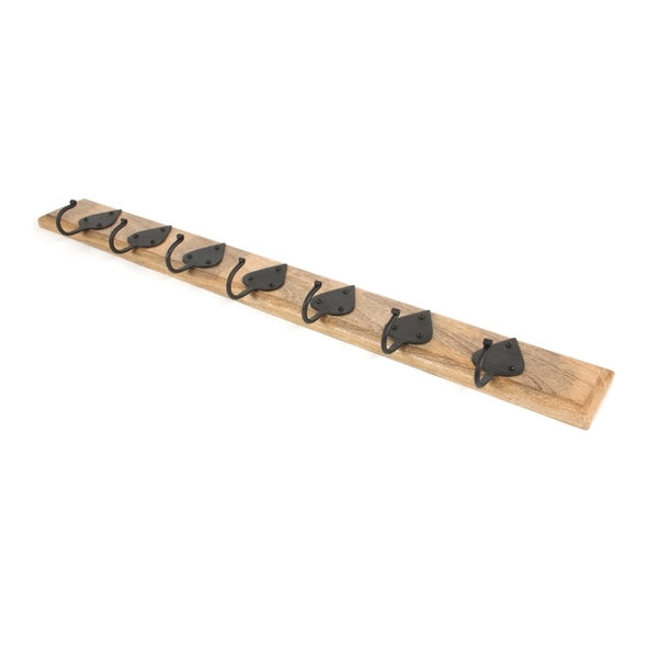 83746  900 x 100mm  Beeswax  From The Anvil Timber Cottage Coat Rack