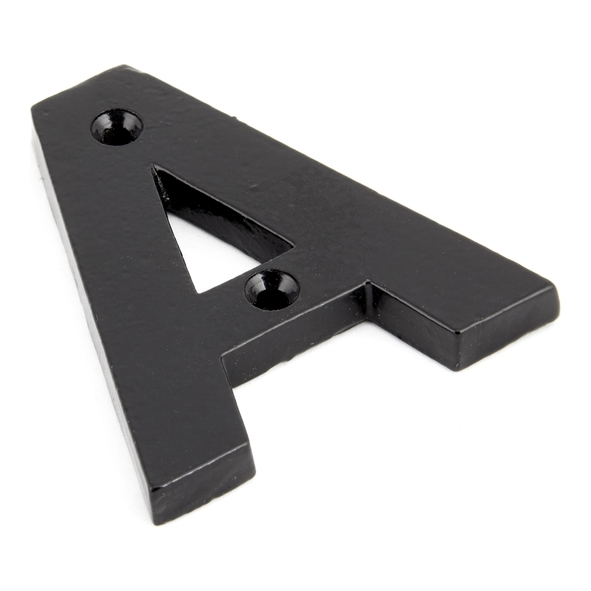 83800A • 78mm • Black • From The Anvil Letter A