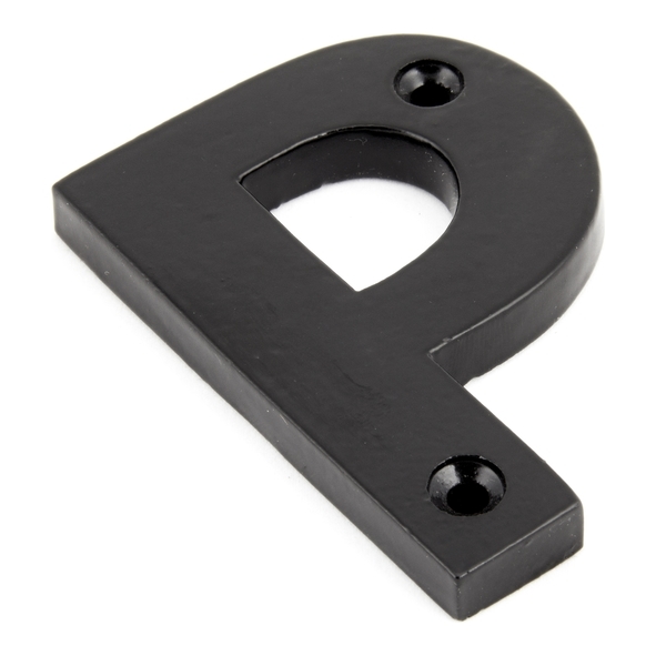 83800P • 78mm • Black • From The Anvil Letter P