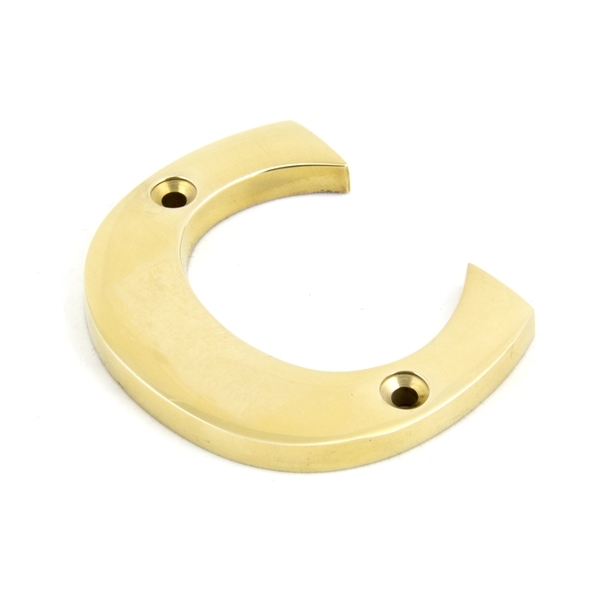 83801C • 78mm • Polished Brass • From The Anvil Letter C