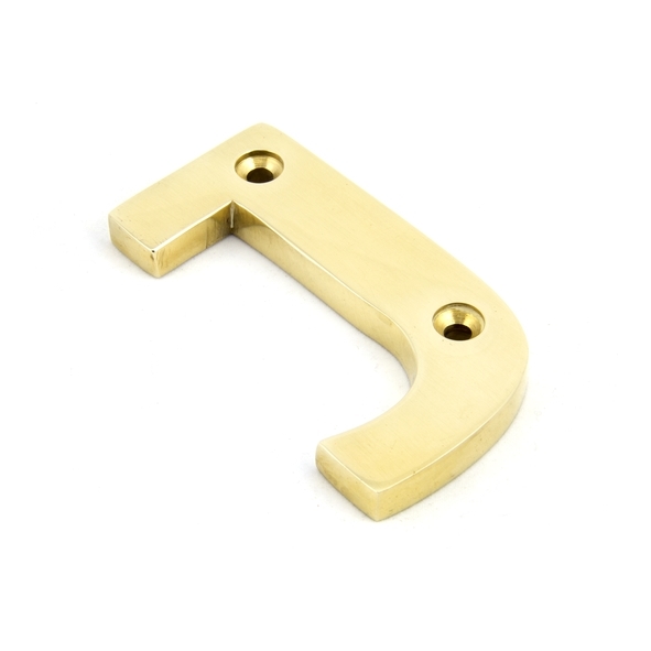 83801J  78mm  Polished Brass  From The Anvil Letter J