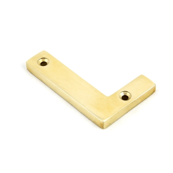 83801L • 78mm • Polished Brass • From The Anvil Letter L