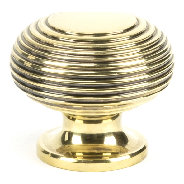83866 • 40mm • Aged Brass • From The Anvil Beehive Cabinet Knob