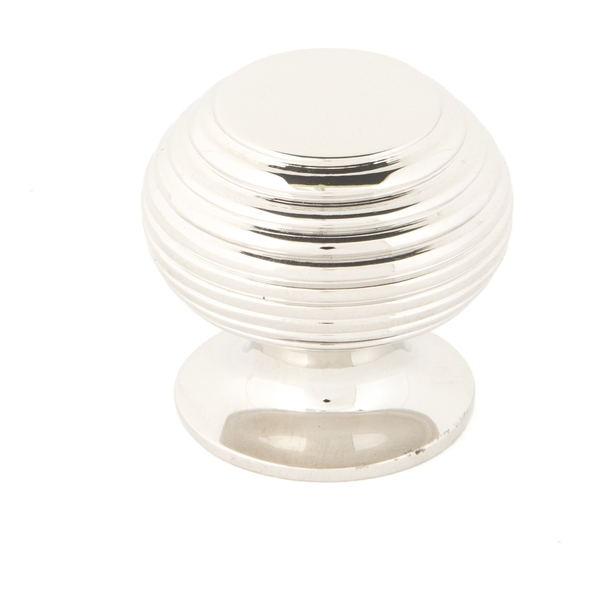 83867 • 30mm Ø • Polished Nickel • From The Anvil Beehive Cabinet Knob