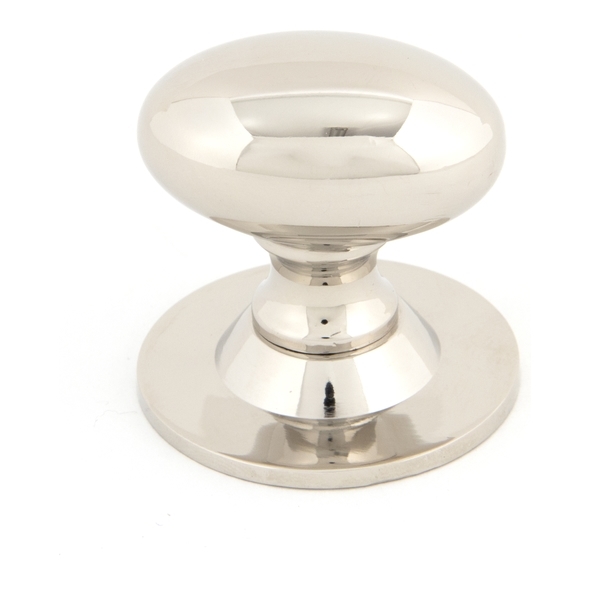 83880 • 40mm x 27mm • Polished Nickel • From The Anvil Oval Cabinet Knob