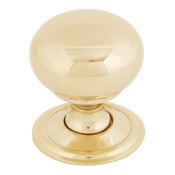 83883 • 32mm • Polished Brass • From The Anvil Mushroom Cabinet Knob