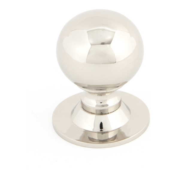 83888 • 31mm Ø • Polished Nickel • From The Anvil Ball Cabinet Knob