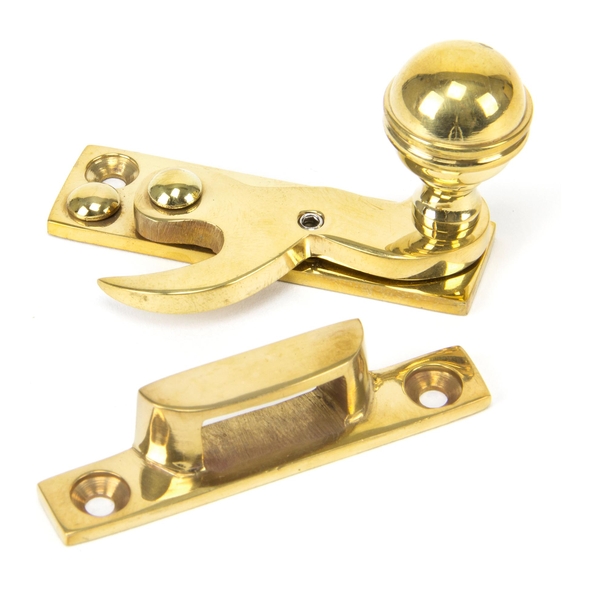 83889 � 64 x 19mm � Polished Brass � From The Anvil Prestbury Sash Hook Fastener