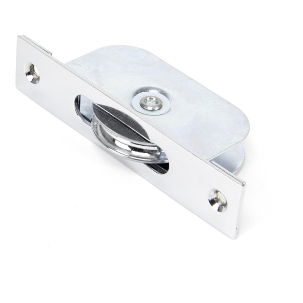 83894 • 119 x 26mm • Polished Chrome • From The Anvil Square Ended Sash Pulley 75kg
