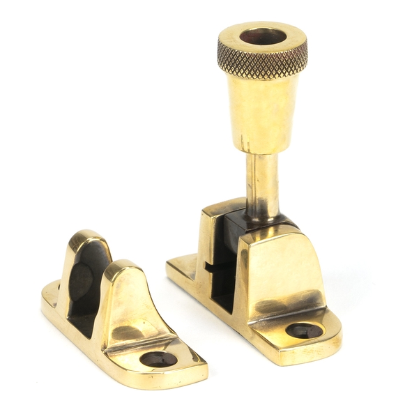 83930 � 55 x 21mm � Aged Brass � From The Anvil Brompton Brighton Fastener [Radiused]