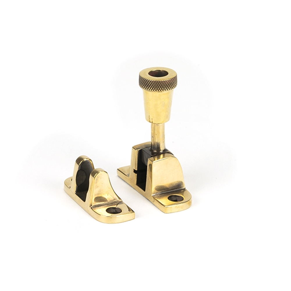 83930  55mm  Aged Brass  From The Anvil Brompton Brighton Fastener [Radiused]