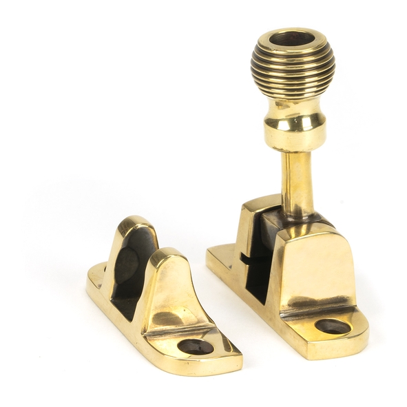 83932 � 55 x 21mm � Aged Brass � From The Anvil Beehive Brighton Fastener [Radiused]