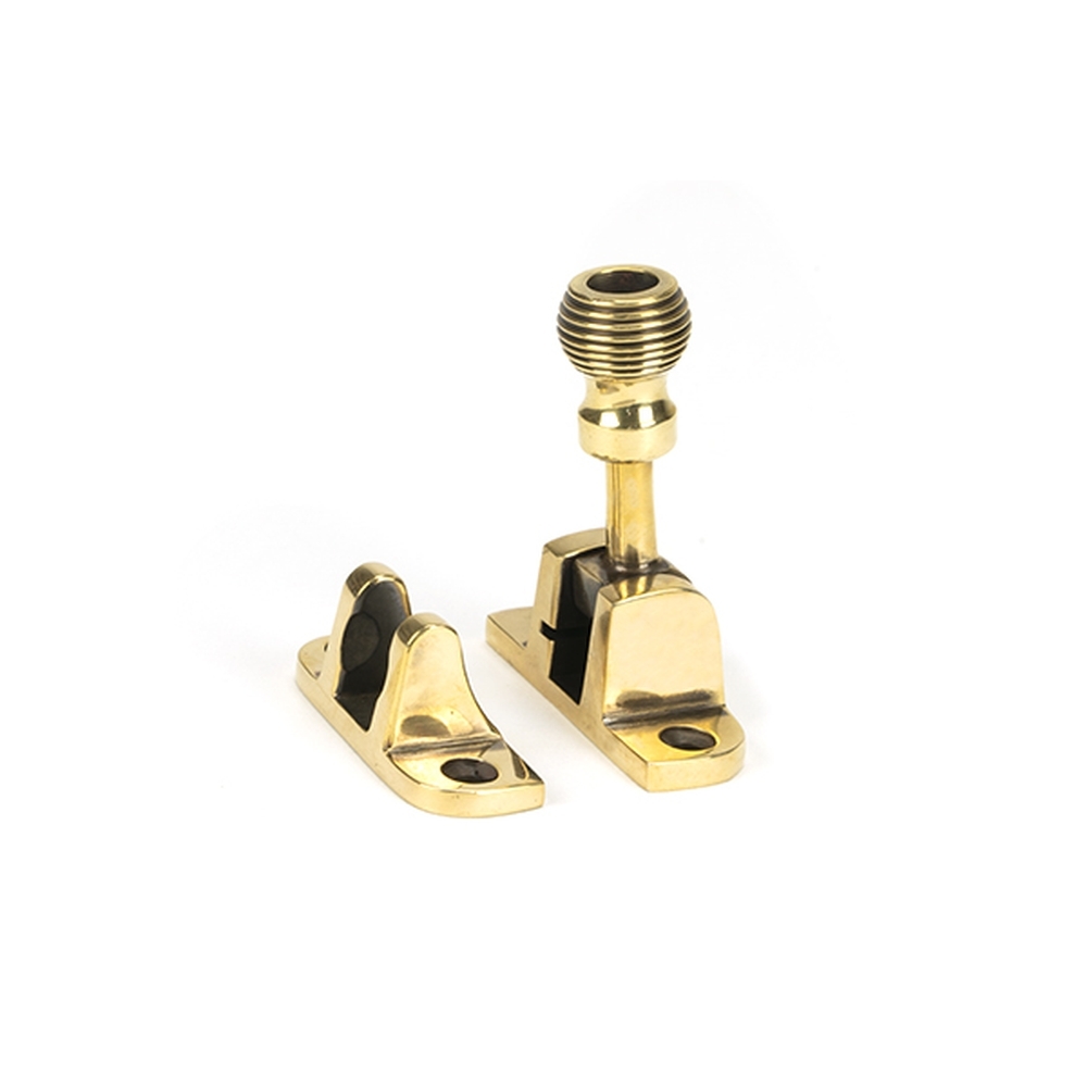 83932 • 55mm • Aged Brass • From The Anvil Beehive Brighton Fastener [Radiused]