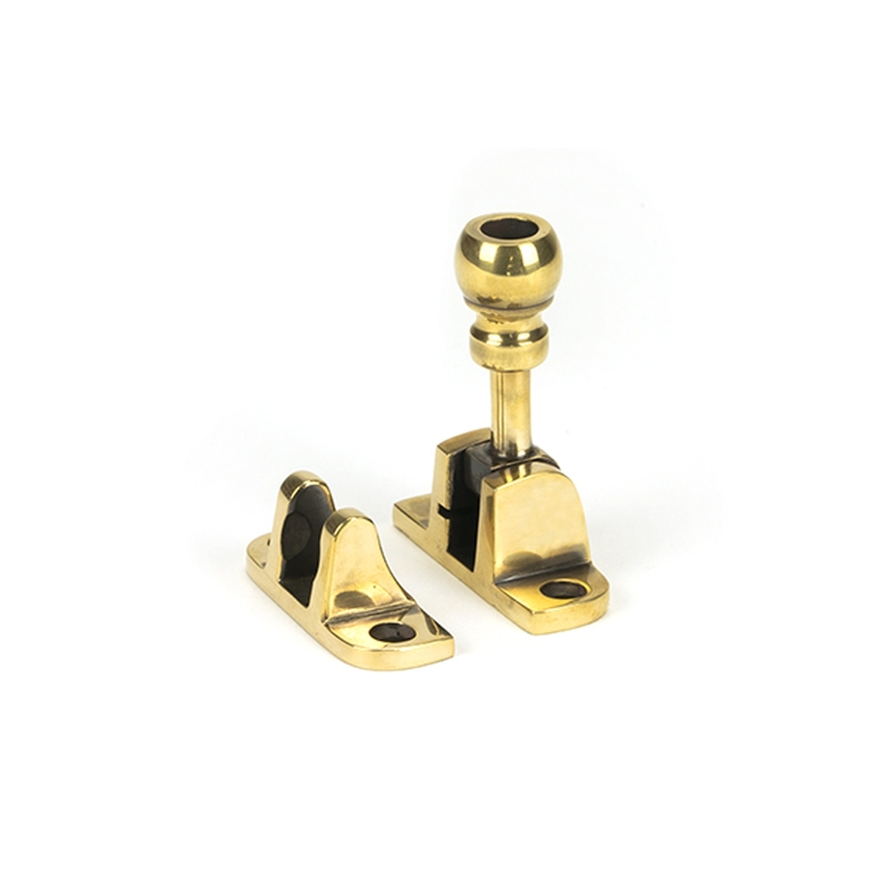 83933 • 55mm • Aged Brass • From The Anvil Mushroom Brighton Fastener [Radiused]