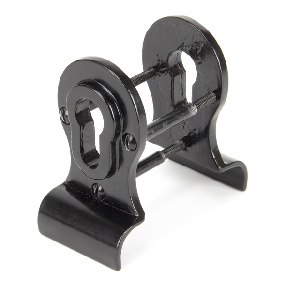 90039 • 90 x 50mm • Black • From The Anvil 50mm Euro Door Pull [Back To Back]