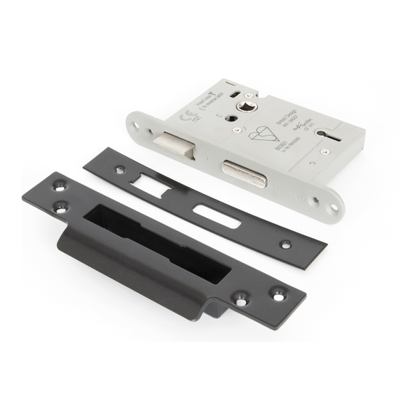 90062 • 076mm [057mm] • Black • From The Anvil 5 Lever Heavy Duty BS Sash Lock Keyed Alike