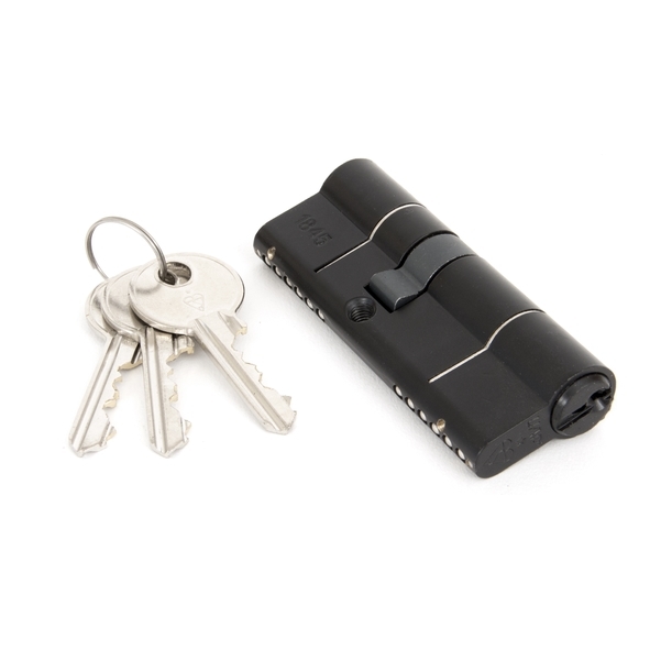 90231 • 35 x 45mm • Black • From The Anvil 6 Pin Euro Double Cylinder Keyed Alike