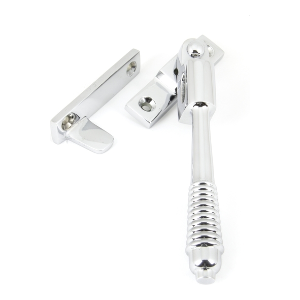90330  152mm  Polished Chrome  From The Anvil Night-Vent Locking Reeded Fastener