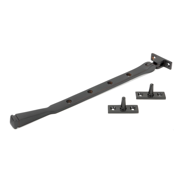 90430 � 299mm � Aged Bronze � From The Anvil Avon Casement Stay