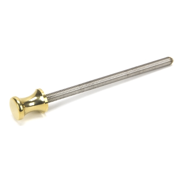 90437 • M6 x 110mm • Polished Brass • From The Anvil Threaded Bar