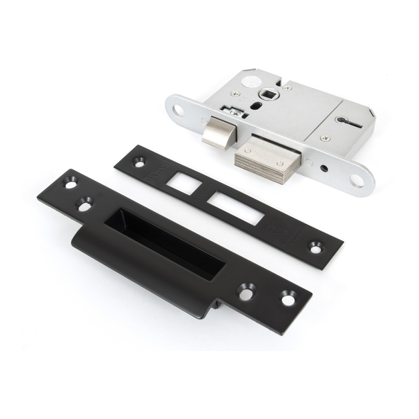 91055 • 064mm [044mm] • Black • From The Anvil 5 Lever BS Sash Lock