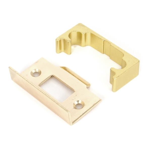 91076   [13mm]  PVD Brass  From The Anvil Rebate Kit for Tubular Mortice Latch