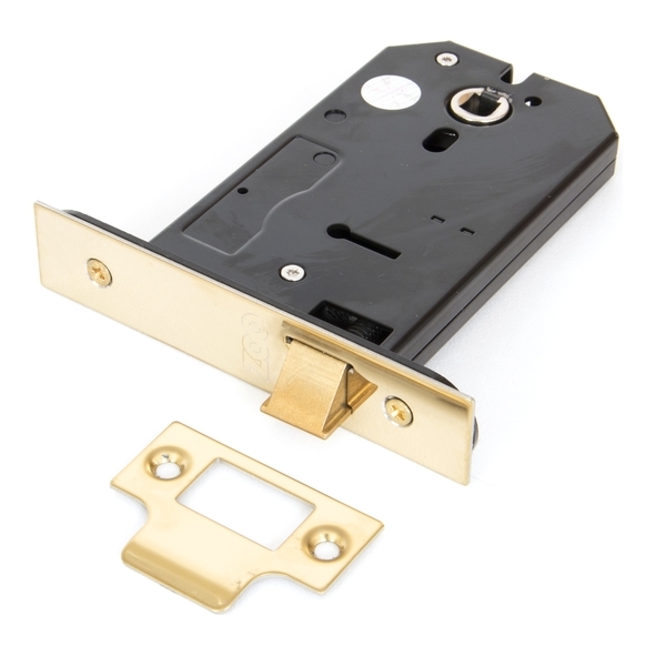 91113 • 124mm [102mm] • PVD Brass • From The Anvil Horizontal Latch