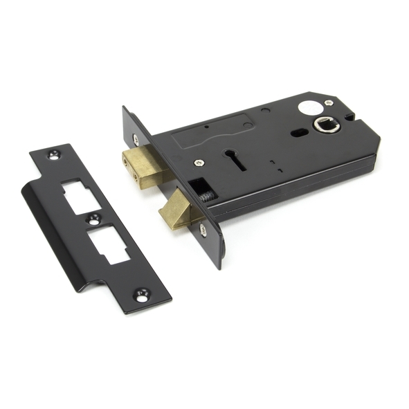 91116 • 124mm [102 x 38mm] • Black • From The Anvil Horizontal 3 Lever Sash Lock