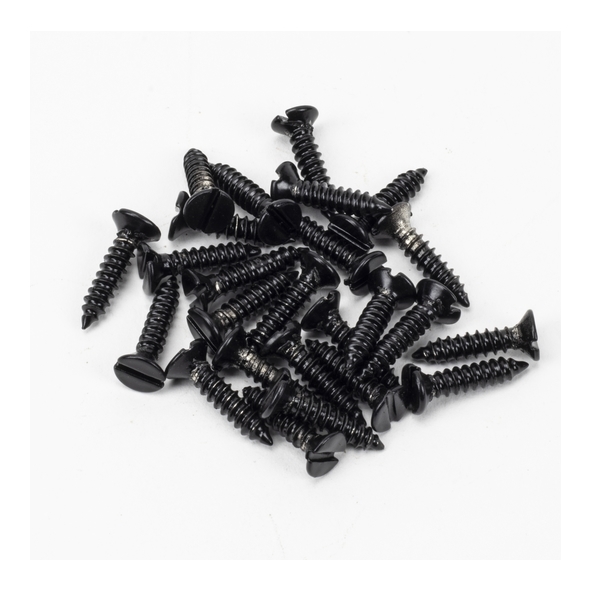 91168 • 8x¾ • Black • From The Anvil Countersunk Raised Head Screws