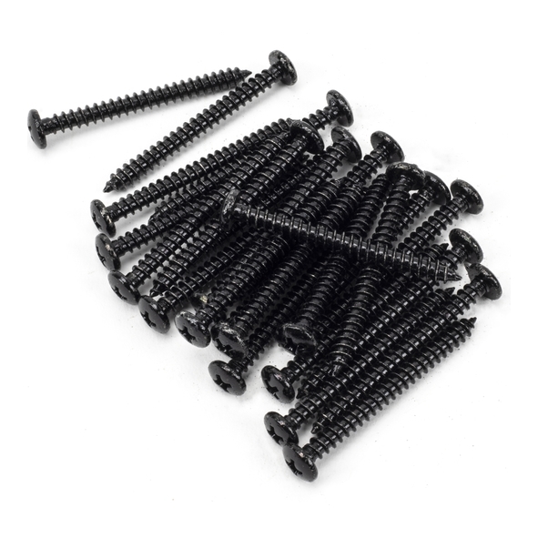 91177 • 10x2 • Black • From The Anvil Round Head Screws