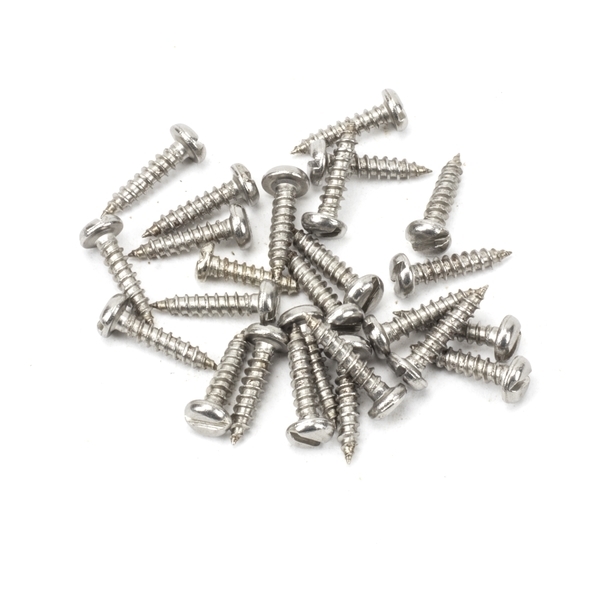 91241 • 4x½ • Stainless Steel • From The Anvil Round Head Screws