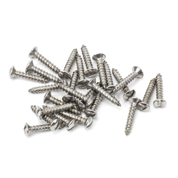 91243 • 4x¾ • Stainless Steel • From The Anvil Countersunk Raised Head Screws