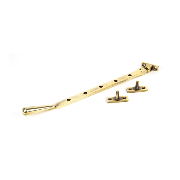 91447 � 335mm � Aged Brass � From The Anvil Newbury Casement Stay