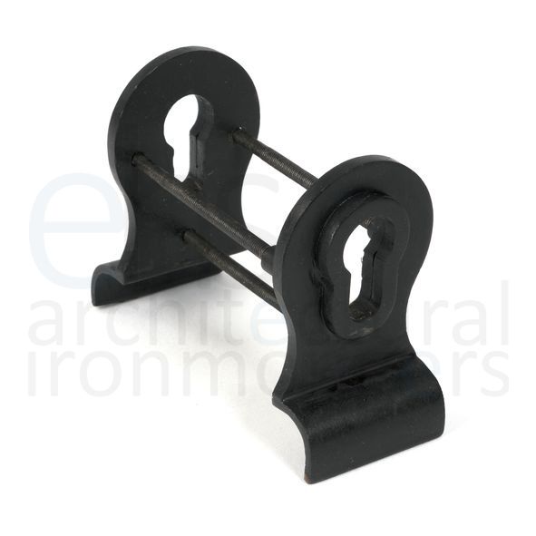 91503 • 92 x 54mm • External Beeswax • From The Anvil External Euro Door Pull [Back to Back fixings]