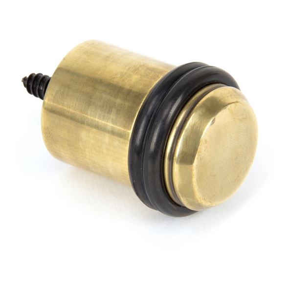 91514 � 42mm � Aged Brass � From The Anvil Floor Mounted Door Stop