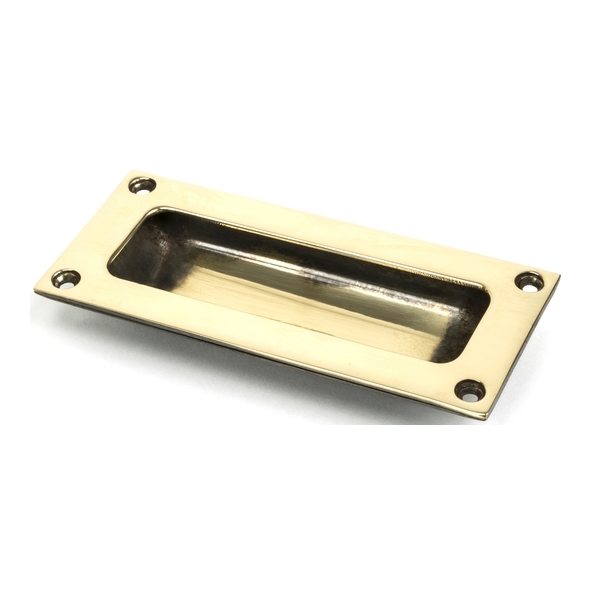 91518 • 102mm x 45mm • Aged Brass • From The Anvil Flush Handle