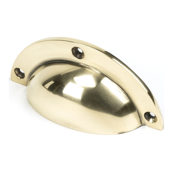 91522 • 93mm x 45mm • Aged Brass • From The Anvil Plain Drawer Pull