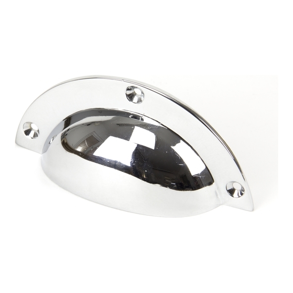 91523 • 93 x 45mm • Polished Chrome • From The Anvil Plain Drawer Pull