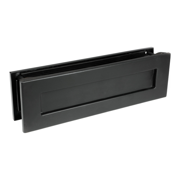 91526 � 315 x 92mm � Black � From The Anvil Traditional Letterbox