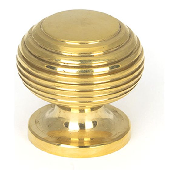 91769 • 30mm • Polished Brass • From The Anvil Beehive Cabinet Knob