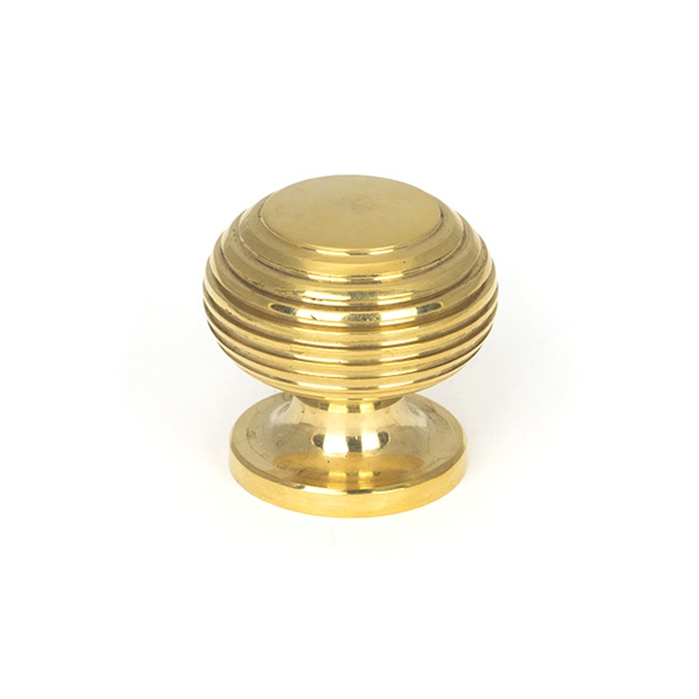 91769 • 30mm • Polished Brass • From The Anvil Beehive Cabinet Knob